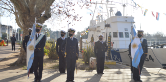 Tigre: Gisela Zamora acompañó a la Prefectura Naval Argentina en su 211° aniversario