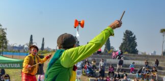 San Fernando: En el Parque del Bicentenario se realizó el cierre de Vacaciones de Invierno