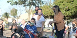 Tigre: Malena Galmarini junto a concejales del Frente de Todos de Tigre participó de varios festejos del Mes de las Niñeces
