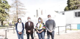 Pilar: Achával en la llegada del escáner 3D del INTI