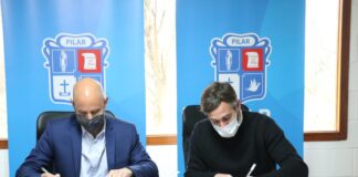 Pilar: Achával y Merediz firmaron convenios para potenciar el trabajo