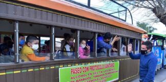 Malvinas: Las familias disfrutaron del cierre del Mes de la Niñez
