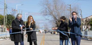 Alberto Fernández y Katopodis inauguraron 100 obras públicas en todo el país
