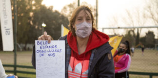 San Isidro: Emocionante recibimiento de la medallista olímpica Belén Succi