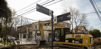 San Isidro: Se renueva pavimentos en esquinas de Villa Adelina