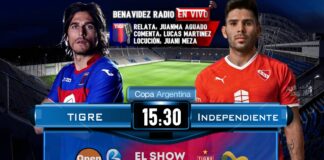 Futbol: Tigre se enfrenta a Independiente por Copa Argentina