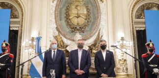 El Presidente les tomó juramento a los nuevos ministros de Defensa y de Desarrollo Social