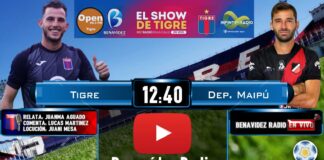 Futbol: Tigre viaja a Mendoza para enfrentar a Maipú