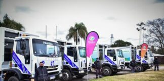 Escobar: Incorporó nuevos camiones y móviles para mejorar el sistema de recolección de residuos en el distrito