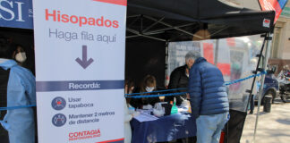 San Isidro: Hisopados, vacunación antigripal y test de anticuerpos en vía pública