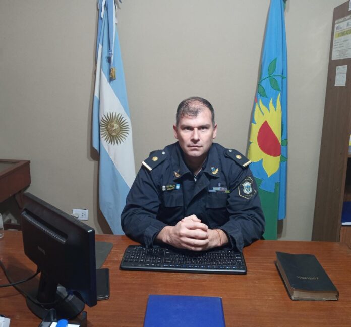 Escobar nuevo comisario Garín
