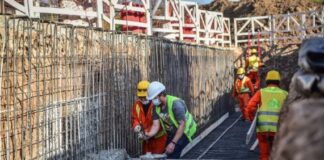 Escobar: Intensifica la construcción del paso bajo nivel de la calle Pablo Podestá