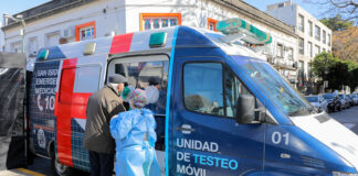 San Isidro: Suma el testeo de anticuerpos Covid-19 a sus operativos en vía pública