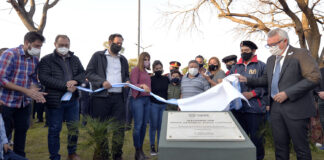 Tigre: Zamora, “Esta plaza es un reconocimiento infinito para todos los trabajadores esenciales que pusieron el cuerpo a esta pandemia”