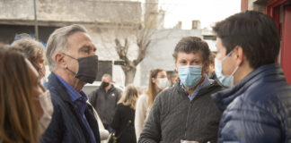 San Isidro: Pichetto se mostró con Posse