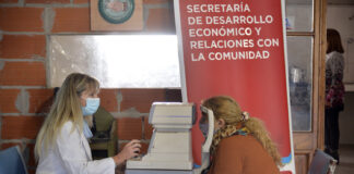 Tigre: Realizó controles oftalmológicos en el Centro de Jubilados y Pensionados “Amigos de Talar”