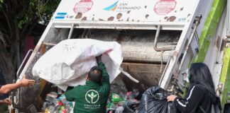 San Fernando: Día de la Conciencia Ambiental, el Municipio y las murgas continúan reciclando en distintos barrios