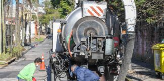 San Fernando: Se realiza limpieza de conductos pluviales en todo el distrito para evitar anegamientos
