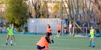San Fernando: Andreotti entregó materiales de construcción para el Quincho de Hockey del Club