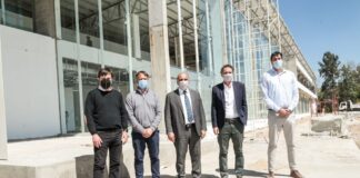 Pilar: Laurent recorrió con Manzur, Katopodis y Kreplak el Hospital Central