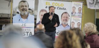 Escobar: Cierre de campaña de Juntos: multitudinaria caravana
