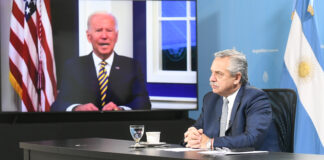 El presidente Fernández planteó ante Biden mejores condiciones de financiamiento para enfrentar la crisis climática