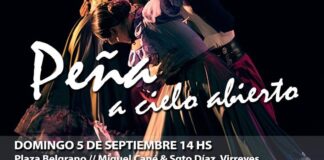 San Fernando: Fin de semana cultural con milonga, cine, peña folklórica y stand up en el Teatro Martinelli