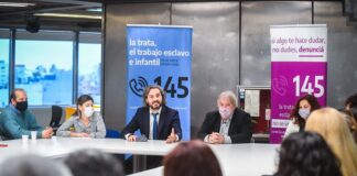 Cafiero encabezó el Primer Encuentro Nacional de Delegados y Delegadas del Comité Contra La Trata
