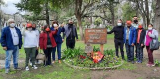 Escobar: Homenajearon a Miguel Magnarelli