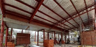 Escobar: Se avanza con la construcción del nuevo Centro de Atención Primaria para la Salud “Juana Azurduy” del barrio Lambertuchi