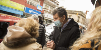 Posse recorrió San Martín en apoyo a la lista de Santilli