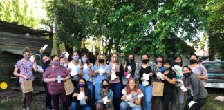 Tigre: Ferraro y Mariani entregaron productos de gestión menstrual sustentables