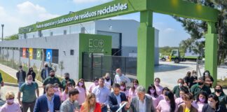 San Fernando: Andreotti y Cabandié inauguraron la Planta de Reciclaje Municipal