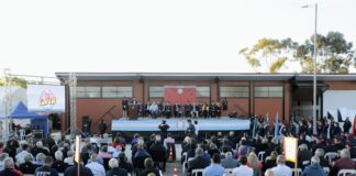 Kicillof participó de la inauguración del primer centro de entrenamiento de bomberos voluntarios