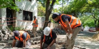 San Isidro: Siguen los trabajos para preservar adoquines en el Casco Histórico