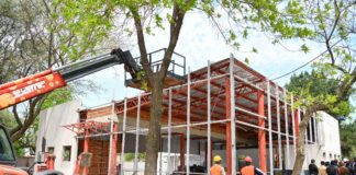 Escobar: Sujarchuk supervisó la obra del nuevo CAPS del barrio Lambertuchi y la construcción de 57 viviendas en el barrio Philips