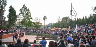 Escobar: Fiesta Nacional de la Flor, 6.000 personas disfrutaron del concierto de Valeria Lynch en la jornada inaugural