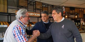 Malvinas: Jorge Macri visitó el Municipio para respaldar a los candidatos de Juntos