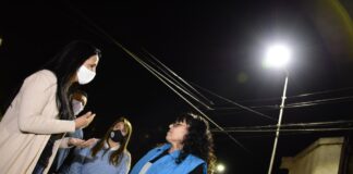 Malvinas: Continúa el recambio de luminarias