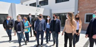 Malvinas: Inauguración del edificio de la Escuela Primaria N° 31 de Ing. Pablo Nogués, luego del incendio de 2019