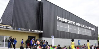 Malvinas: Se inauguró el polideportivo de Tierras Altas, Tortuguitas