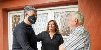 Jorge Macri visitó La Matanza y brindó apoyo a los candidatos de “Juntos”