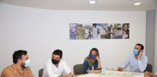 Malena Galmarini y Damián Selci mantuvieron una reunión de trabajo y visitaron vecinos y vecinas de Hurlingham