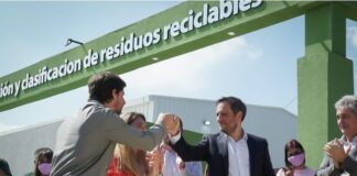 San Fernando: Cabandie y Andreotti inauguraron la Planta de Reciclaje Municipal