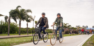 Vicente López: El Paseo de la Costa estrena 2.5km de bicisenda