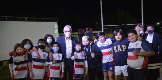 Tigre: El Municipio, presente en la inauguración de la nueva cancha del Tigre Rugby Club