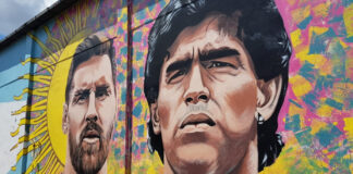 Tigre: Se presentó el Mural del Deporte en Don Torcuato