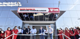 Tigre: Julio Zamora y Nicolás Kreplak presentaron el nuevo servicio de resonancia magnética nuclear de alto campo