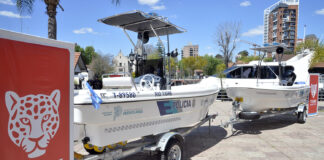 Tigre: Entregó dos nuevas lanchas a la Policía de Islas