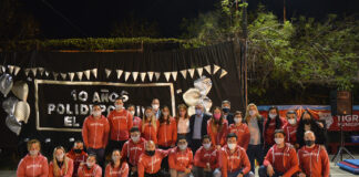 Tigre: Julio y Gisela Zamora acompañaron la celebración del décimo aniversario del Polideportivo El Zorzal